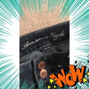 80% OFF!Vintage Artisan Flare American Eagle Jeans